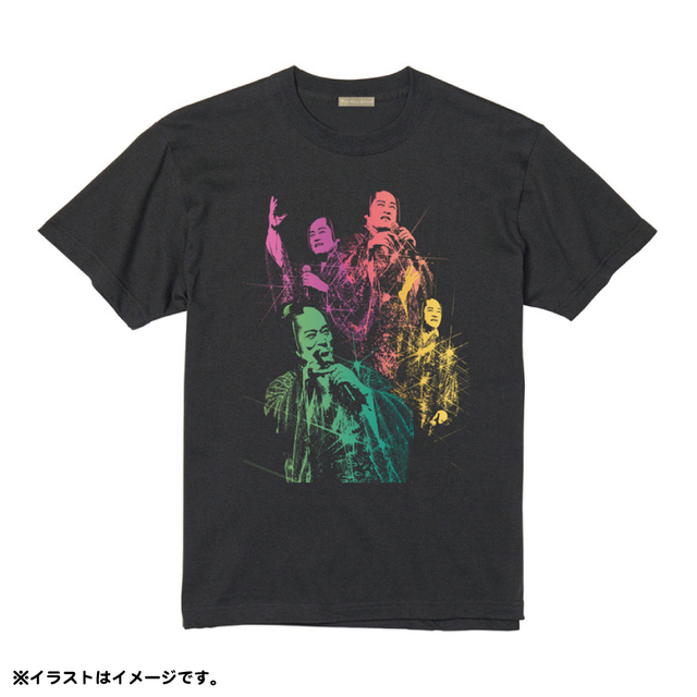 Tシャツ（カラフルサンバ）＜M / L / XL＞・・・ 各4,730円【ビバ ~マツケンサンバⅡワールドカフェ~オレ!】