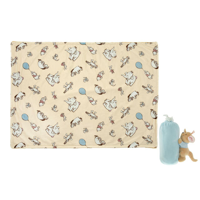 プー＆フレンズ ブランケット ポーチ入り POOH TRAVEL 5,500円