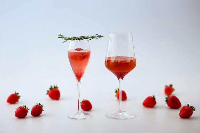 「いちごカクテル～ストロベリー×BOSO Rhum～」【いちご尽くしのときめき体験！ホテルニューオータニ幕張『いちご＆あまおうスイーツフェア』開催】