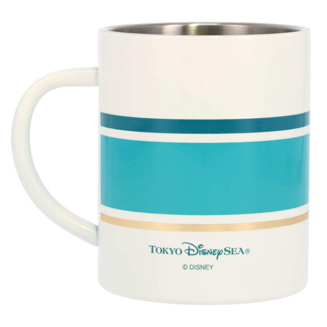 ステンレスマグカップ 2,800円｜「東京ディズニーシー25周年“スパークリング・ジュビリー”」スペシャルグッズ｜販売店舗：東京ディズニーシー「エンポーリオ」｜発売日：2026年4月8日（水）