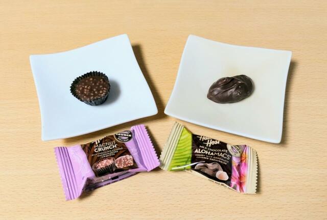 【コストコ　ハワイアンホースト アロハトレジャーズ マカダミアチョコレート　454g　2098円】マカダミアナッツとクランチチョコがセットに