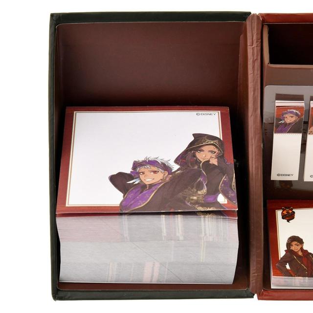 『ディズニー ツイステッドワンダーランド』 ペンスタンド付きメモ帳　全7種 スカラビア寮