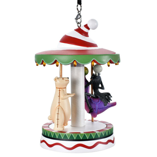 ジャック・スケリントン オーナメント カルーセル Tim Burton's The Nightmare Before Christmas Disney Christmas Ornament 2,800円 ※一部店舗限定