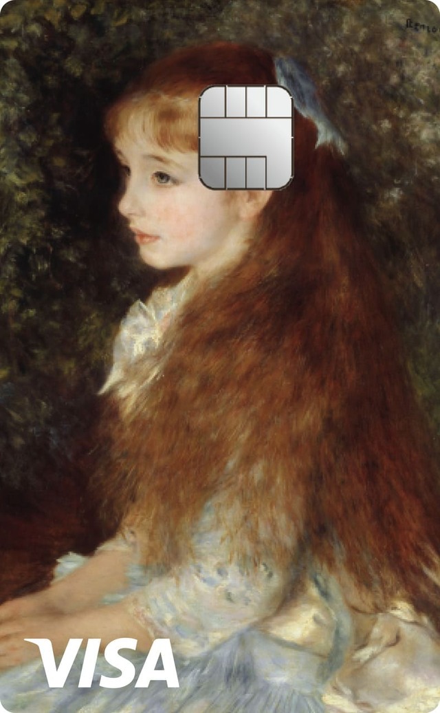 【Nudge 絵画コレクション】ルノワール「可愛いイレーヌ」