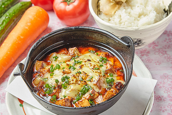 チーズ麻婆豆富