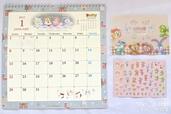 ダッフィー&フレンズのカレンダー（壁掛け）