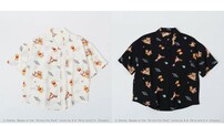 プーさん  / 総柄プリント開襟シャツ 各3,168円
