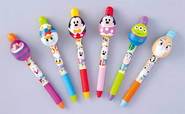 東京ディズニーシー 【エンポーリオ】ボールペンセット 2300円 色々なキャラクターのペンがセットに(2015.4/1~)。©Disney