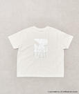 STRIPE CLUB サンリオ「サマーコレクション」ウサハナシルバー箔プリントTシャツ(¥3,490)