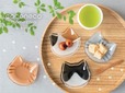 【渋谷ロフト「シブにゃんフェス2025」】coconeko 豆皿（石塚硝子）各1,430円