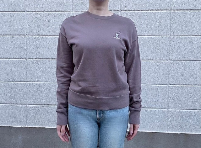 【UNIQLO】ディズニーファーリーフレンズ スウェットシャツ とんすけ（長袖） ／Sサイズ着用