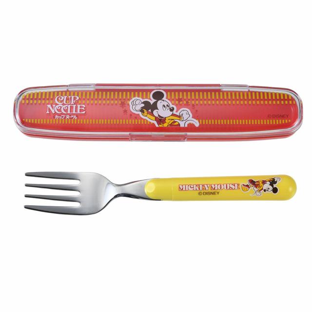 【カップヌードル】ミッキー フォーク ケース入り Cup Noodle 880円