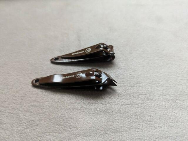 【mofusand（モフサンド）付録】身だしなみ7点セット「上：爪切り／下：巻き爪切り」