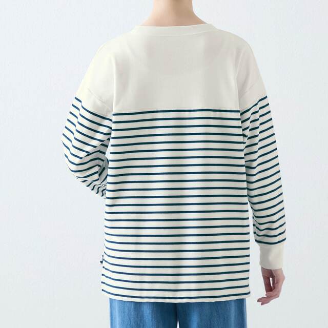 起毛ボーダーチュニック（選べるキャラクター）｜￥4,290 （税込）