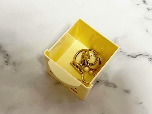 【ちいかわ CUCASE】いつもトレイに置いているリングを入れてみました!