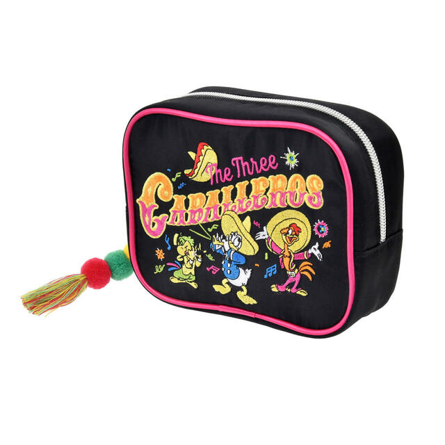 ドナルド、ホセ・キャリオカ、パンチート ポーチ チャーム付き THE THREE CABALLEROS 80TH 3,300円