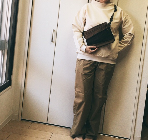 【ワークマン ジョイントサコッシュ】ファッションのポイントにも