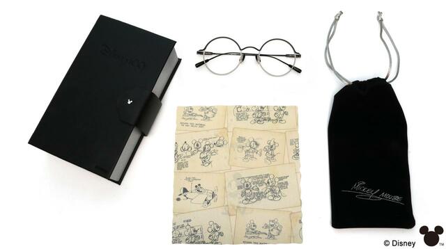 ミッキーマウス バースデーシリーズ ￥19,900｜Disney 100 アイウエアコレクションby JINS