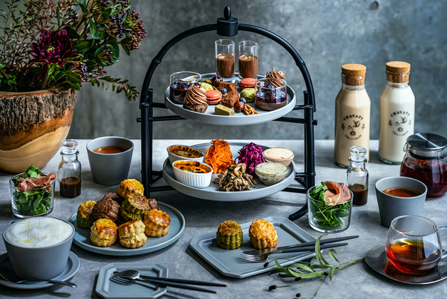 【CHAVATY　焼きたてスコーン食べ放題＆ティーフリー「オータムパレット・アフタヌーンティー」】