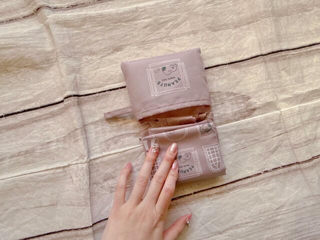 さらに半分に折って、ポケットの中に収納すれば完成！