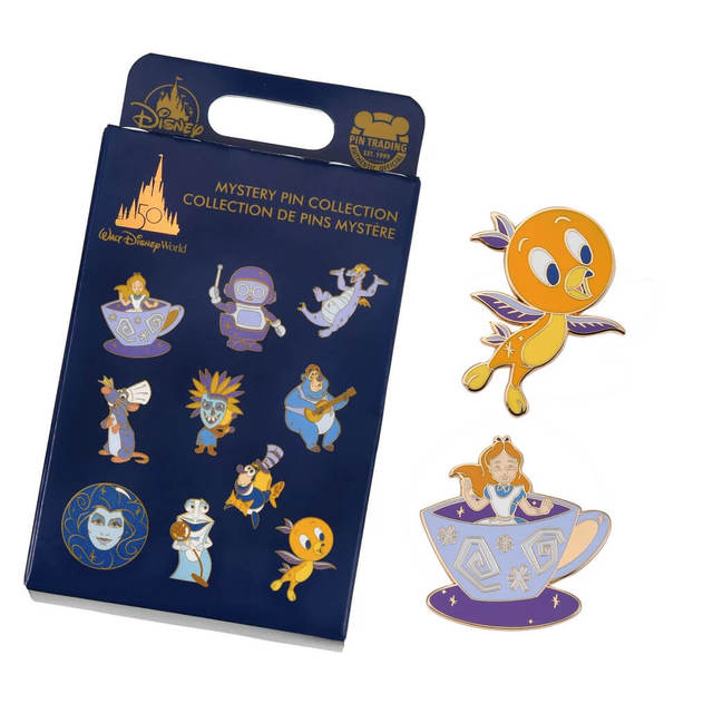 ディズニーキャラクター シークレットピンバッジ WALT DISNEY World 50TH CELEBRATION 1,980円