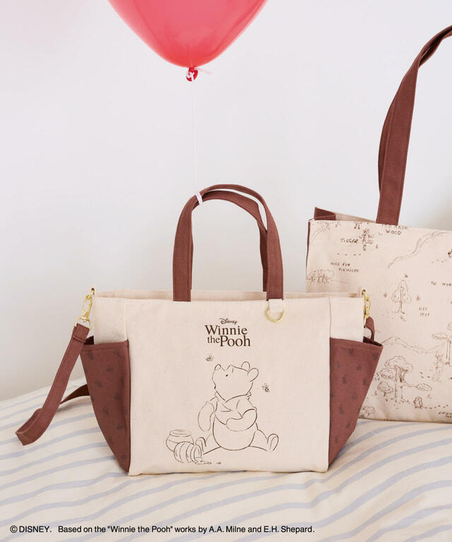 2Wayトートバッグ 8,800円｜Maison de FLEUR ディズニーコレクション「くまのプーさん」