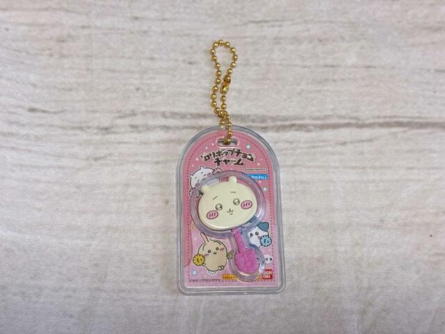 3個目を開封。「1.ちいかわ」が登場!ピンクカラーがキュートです♪