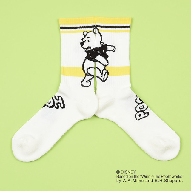 Disney　“ミッキーマウス”・“ドナルド”・“グーフィー”・“くまのプーさん”リブ　￥1,650（税込）