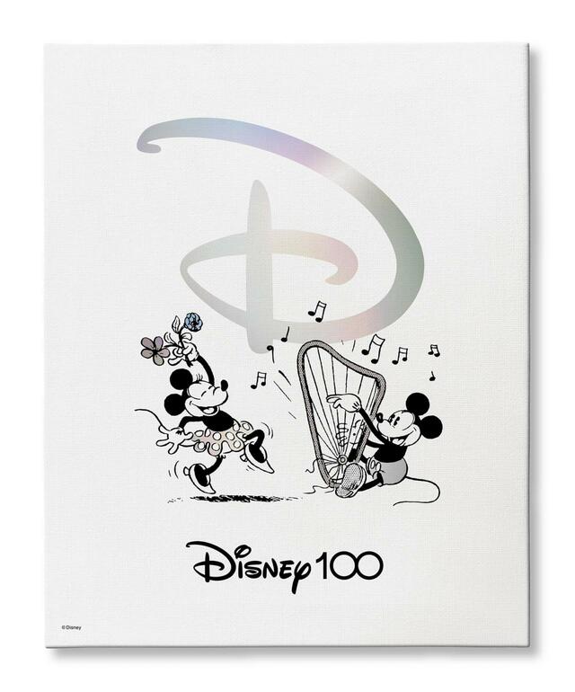 C賞 キャンバスアート｜Happyくじ「Disney100」
