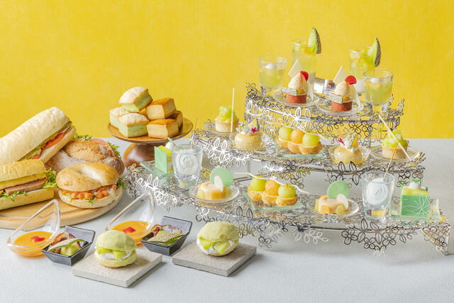 「メロンアフタヌーンティー&ハイティー」<期間:2025年5月1日~6月30日>【【ヒルトン東京お台場】至福の「メロンアフタヌーンティー&ハイティー」開催!スコーンやサンドイッチも食べ放題!】