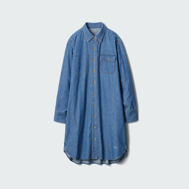 【UNIQLO and JW ANDERSON】ウィメンズ「デニムシャツワンピース」¥4,990