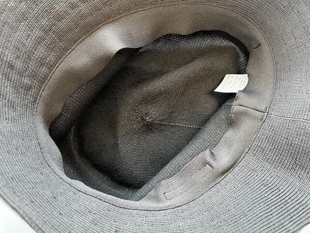 【ユニクロ UVカットニットバケットハット】アジャスターにゆとりがある状態