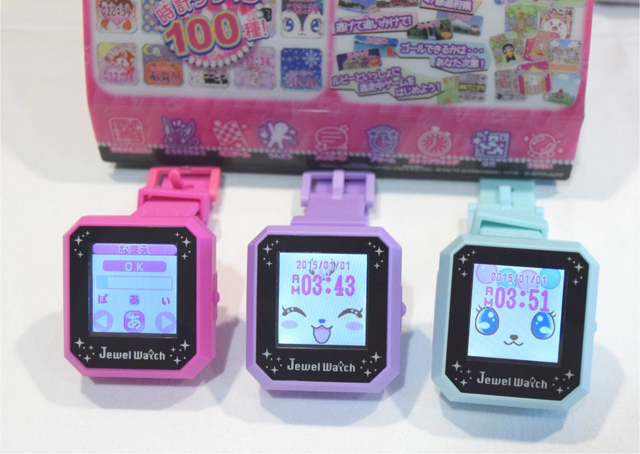 ガールズ・トイ部門 『Jewel Watch』 セガトイズ、発売中