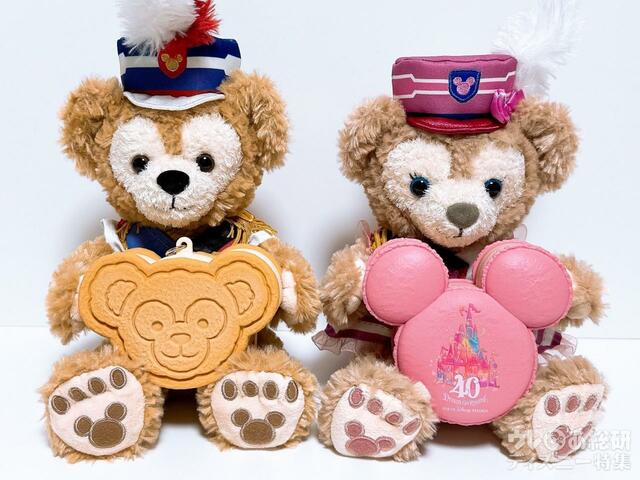 SSサイズのダッフィーたち