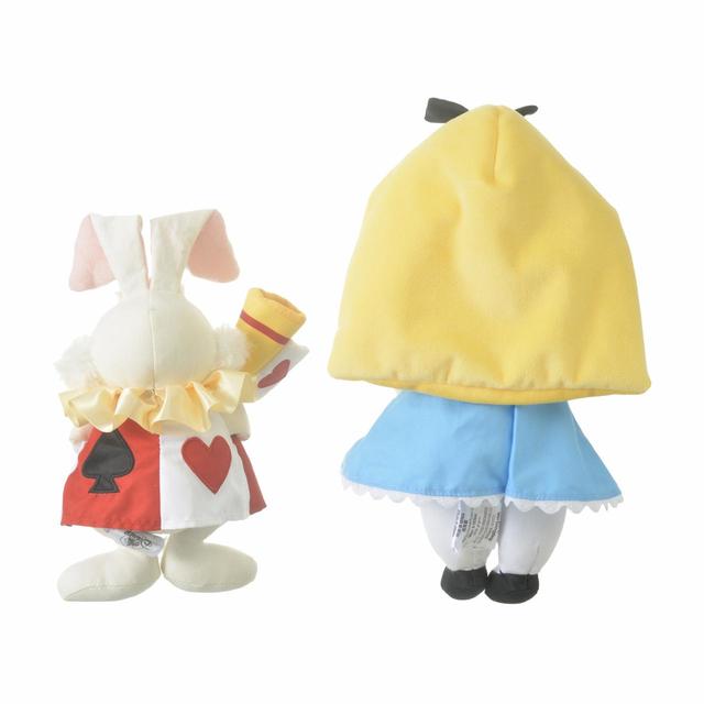アリス＆白うさぎ ぬいぐるみ Alice in Wonderland by Mary Blair