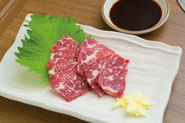 【東三国】Lunch&しゃぶしゃぶSUMIKA　熊本産馬刺し　1520円