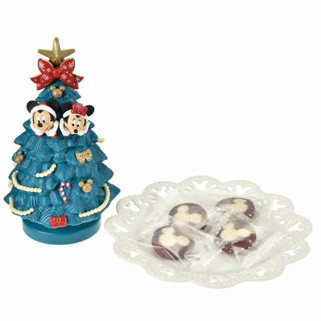 ミッキー＆ミニー 焼きチョコレート ツリー型ケース入り Disney Christmas 2,800円