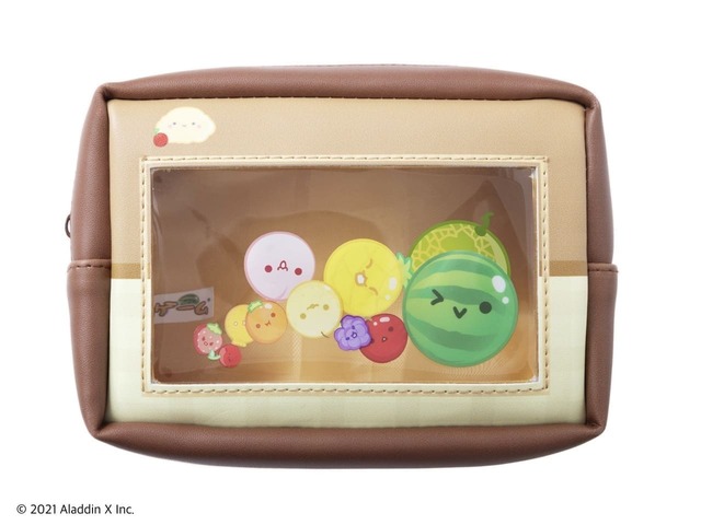 大きな窓から中身が見える！