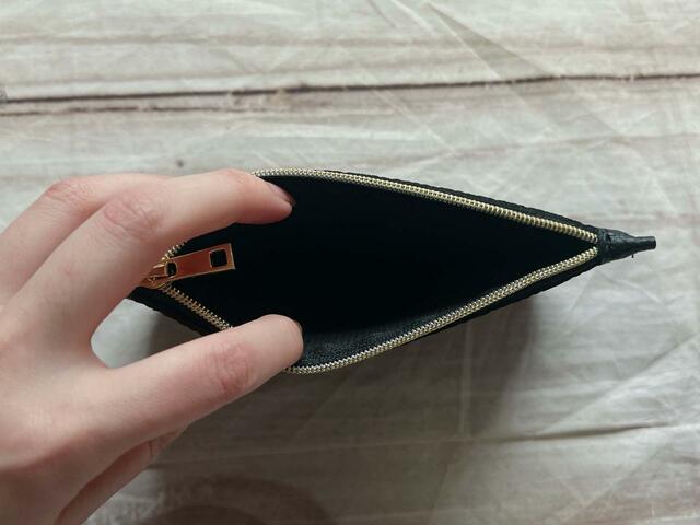 生地が柔らかいので中が見やすい！