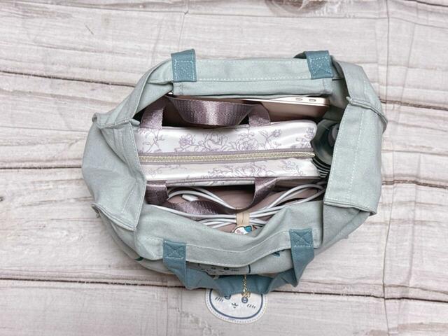 1泊分の荷物をイン！