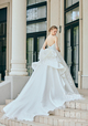 【Myth Mock Moon（ミスモックムーン）】新作ウェディングドレス：MMM0185_Offwhite