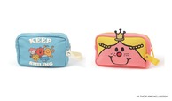 【「niko and ...」×「MR. MEN LITTLE MISS」コラボレーション】「ウェットティッシュポーチ」2,420円／持ち手付きでフックなどに掛けやすいポーチ
