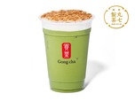 【ゴンチャ】一番摘み抹茶 サクサククレープ ミルクティー（ICED/M） 670円