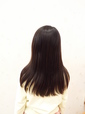 「艶やかロング」バック©KID'S HAIR DESIGN CHOKKIN'S