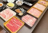 「しゃぶ葉」「霧島黒豚」「牛みすじ」ほか、肉類と海鮮類をオーダー