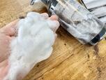 【initiator HEMP CHARCOAL SHAMPOO】泡立ち抜群！ふわふわできめ細かな泡が立ちます
