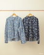 花柄デニムシャツ ￥5,990｜Green Parks ディズニーコレクション「ミッキー＆フレンズ」