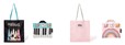 エコバッグ ブラック/ ピンク 1,500円