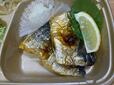 【やよい軒 サバの塩焼き】ふっくら脂のりの良い鯖が半身入っています