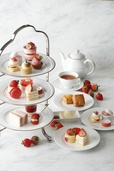 苺のアフタヌーンティーセット